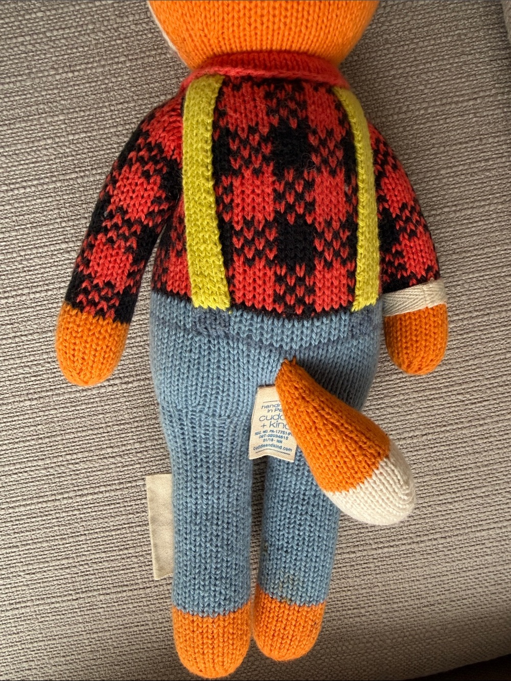 Cuddle+Kind Wyatt the fox little (13inch) doll - Picture 6 of 7